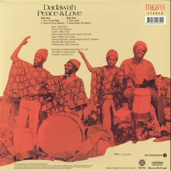 Peace & Love Wadadadow - Dadawah