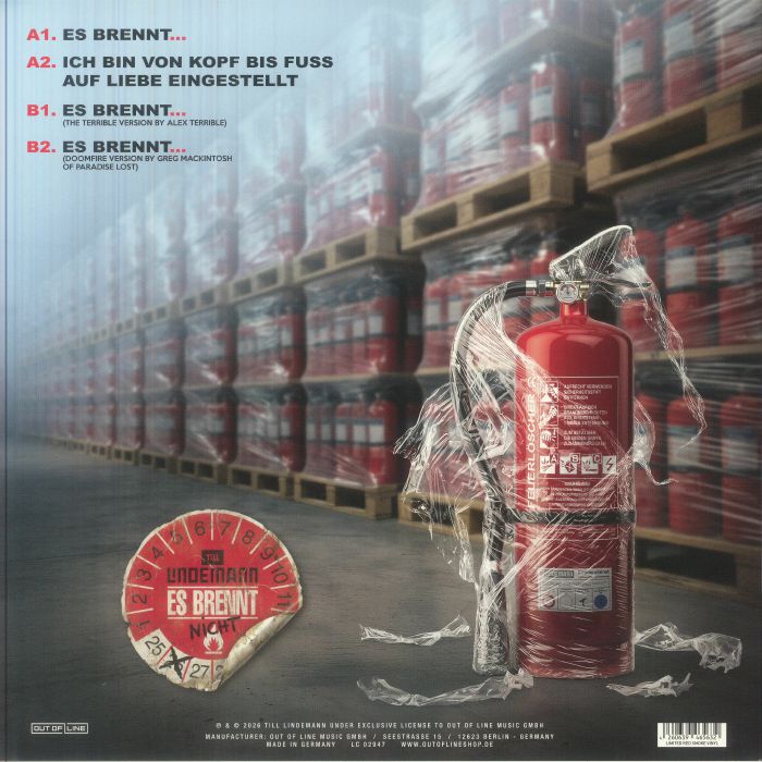 Es Brennt - Till Lindemann
