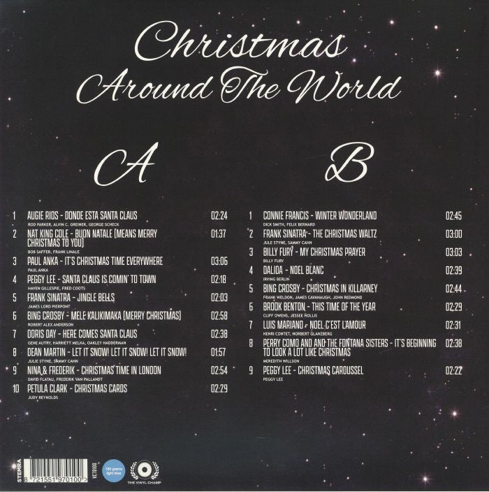 Christmas Around the World (Limited Light Blue Vinyl) - Various