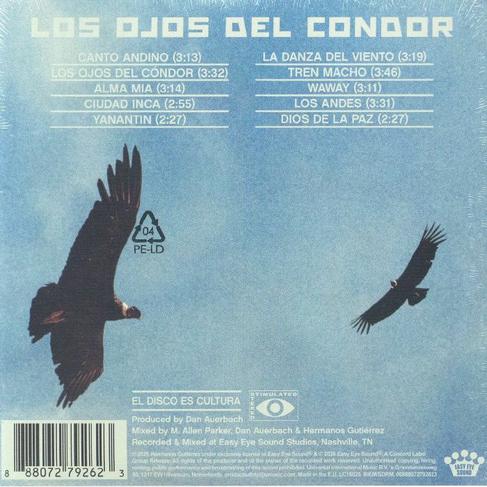 Los Ojos Del Condor - Hermanos Gutierrez (CD)
