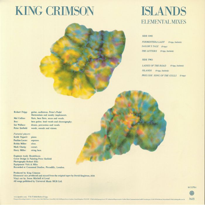 Islands (Elemental Mixes) - King Crimson