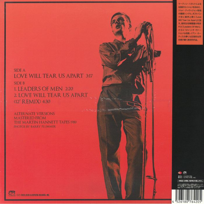 Love Will Tear US Apart (Renkli Plak) - Joy Division