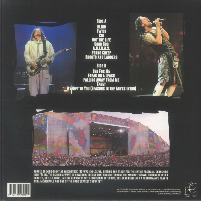 Live at Woodstock '99 - Korn