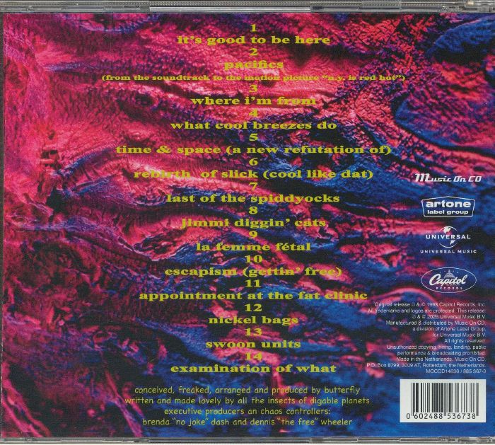 Reachin (a New Refutation of Time & Space) (Reissue) - Digable Planets (CD)