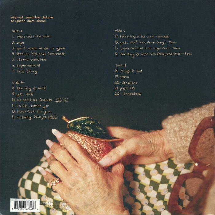 Eternal Sunshine (Blue Marble Vinyl) (Booklet Hediyeli) - Ariana Grande