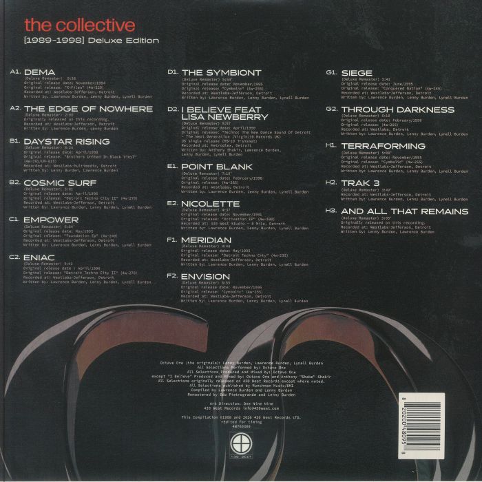 The Collective 1989-1998 (Deluxe Edition) - Octave One
