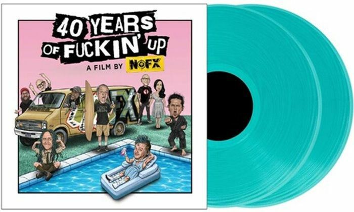 40 Years of Fuckin' Up (Soundtrack) (Blue Vinyl) - Nofx