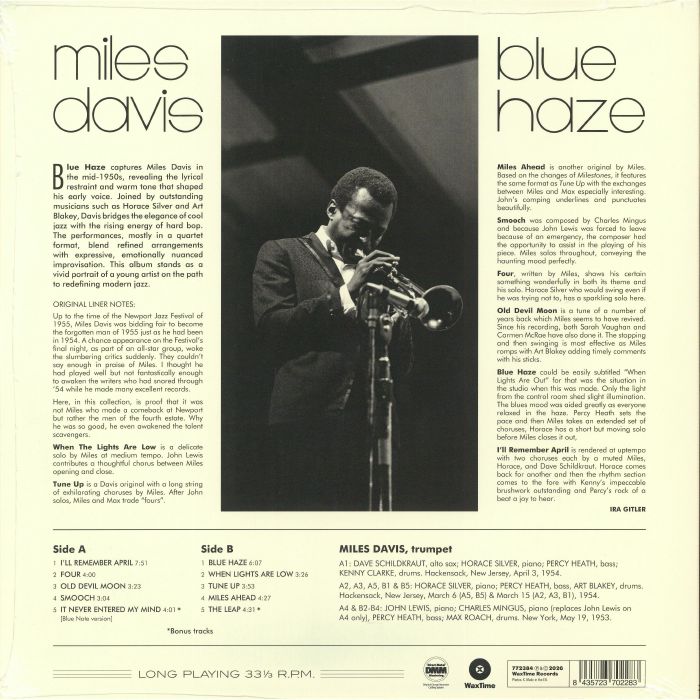 Blue Haze - Miles Davis