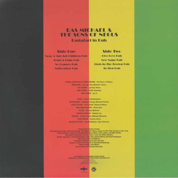 Rastafari in Dub (Deluxe Edition) - Ras Michael & the Sons of Negus