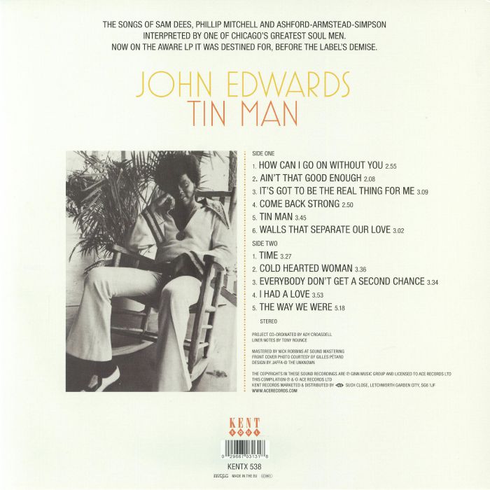 Tin Man - John Edwards