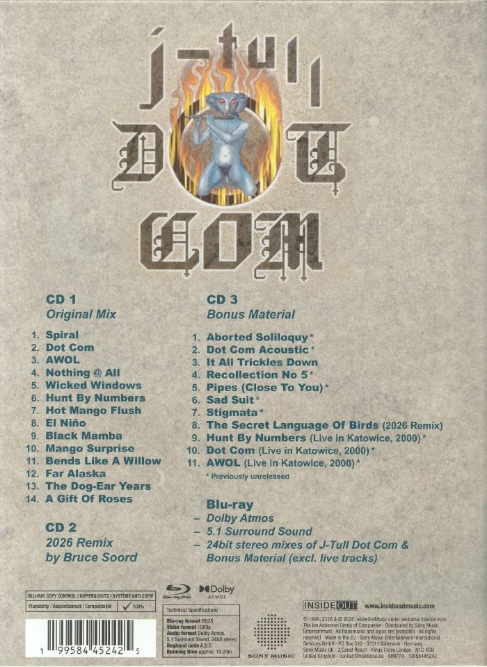 J Tull Dot Com: Another Cast of the Net - Jethro Tull (3xCD)