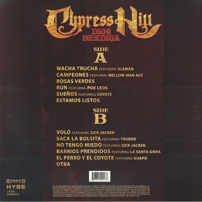 Dios Bendiga - Cypress Hill