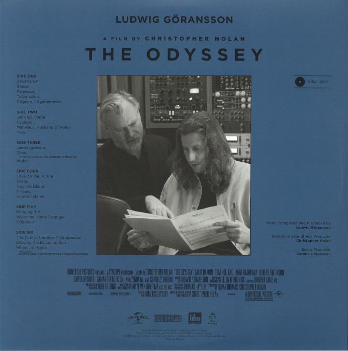 The Odyssey (Soundtrack) (3xLP) (Booklet Hediyeli) - Ludwig Goransson
