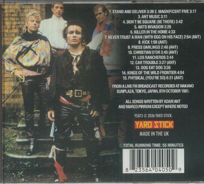 Tokyo - Adam & the Ants (CD)