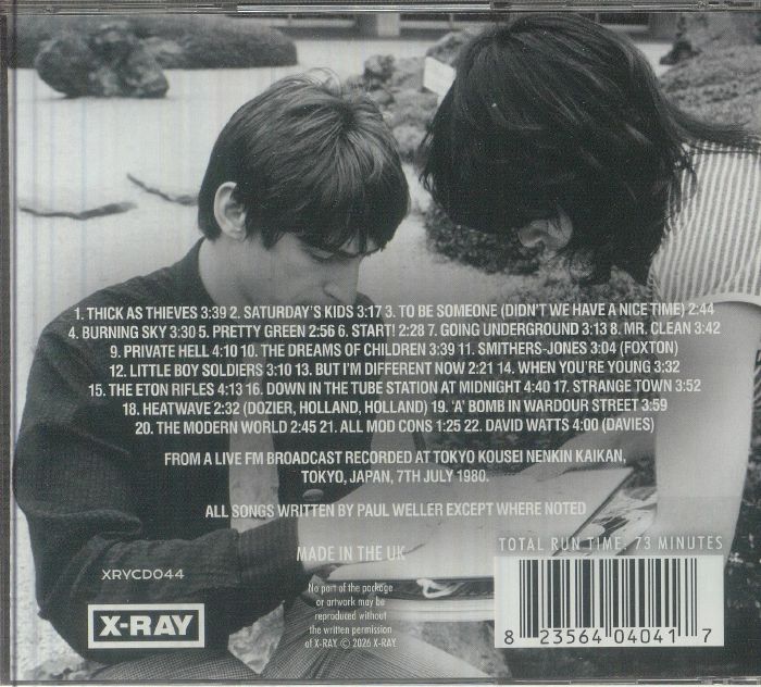 Tokyo - The Jam (CD)