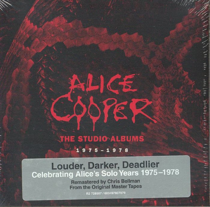 The Studio Albums 1975-1978 - Alice Cooper (5xCD)