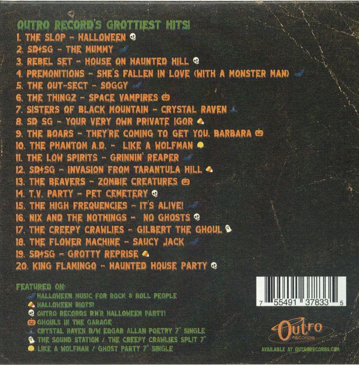 Halloween's Grottiest Hits! - Various (CD)