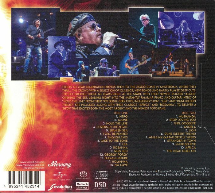 40 Tours Around the Sun (Reissue) - TOTO (CD)