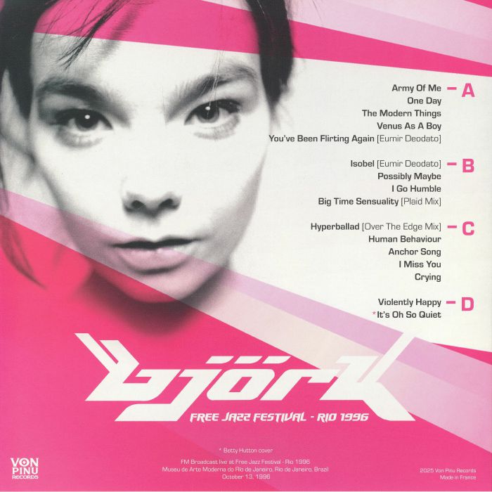 Free Jazz Festival: Rio 1996 - Björk