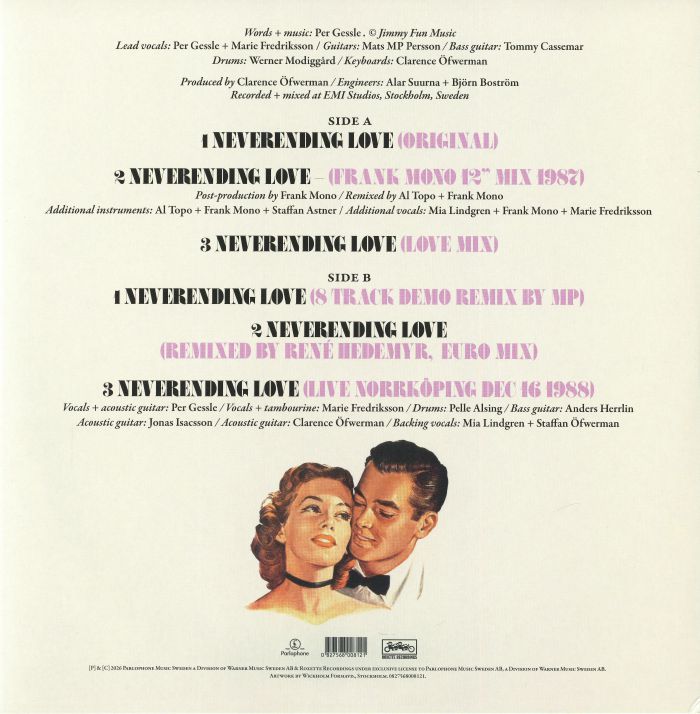 Neverending Love (Remix) (40th Anniversary Edition) - Roxette