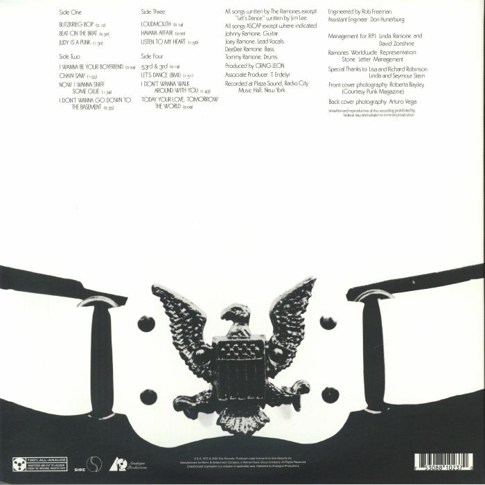 Ramones (Acoustic Sounds 40 Series) (Remastered) - Ramones
