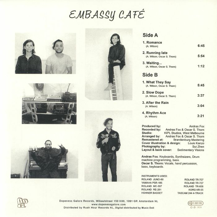 Embassy Cafe (Remastered) - Andras Fox feat Oscar S Thorn