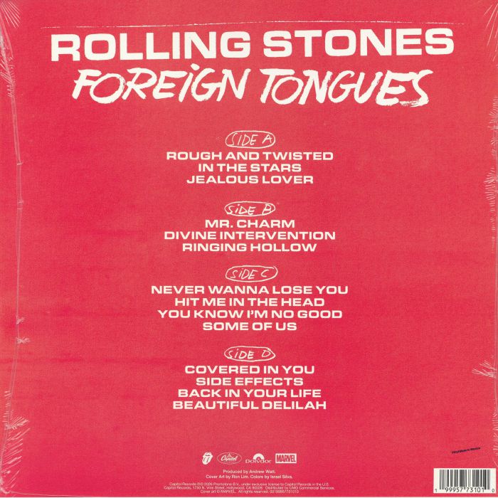 Foreign Tongues: Wolverine (Marvel Collector's Series) - The Rolling Stones