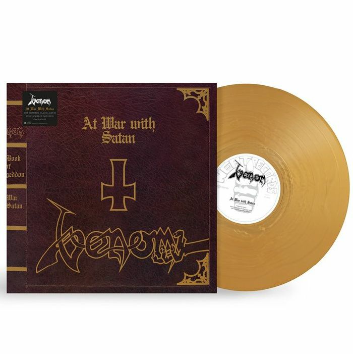 At War with Satan (Reissue) (Limited Gold Vinyl) (Booklet Hediyeli) - Venom