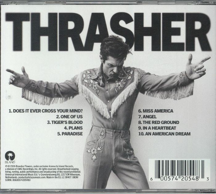 Thrasher - Brandon Flowers (CD)