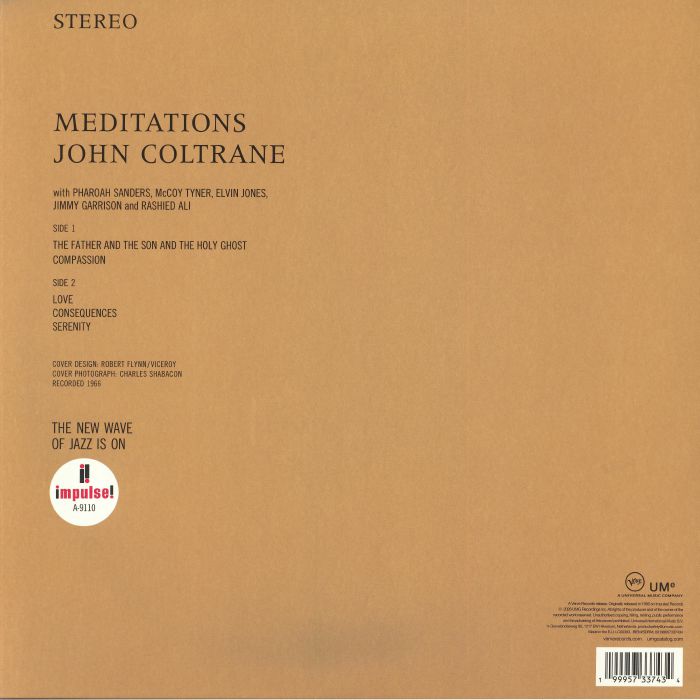 Meditations (Verve Vault Series) - John Coltrane