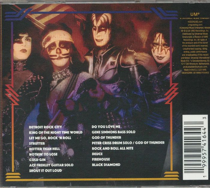 KISS Destroys Anaheim '76 - KISS (CD)
