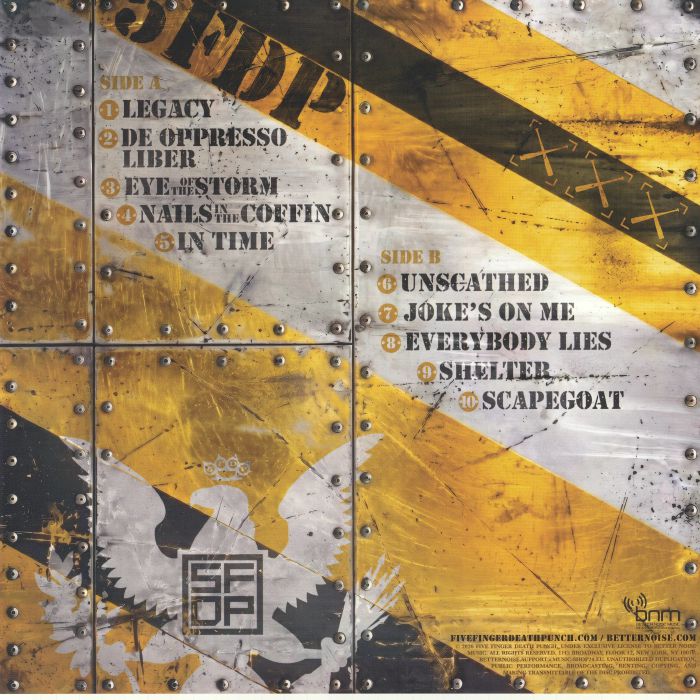 Legacy (Golden Alternate Artwork) (Indie Exclusive) - Five Finger Death Punch