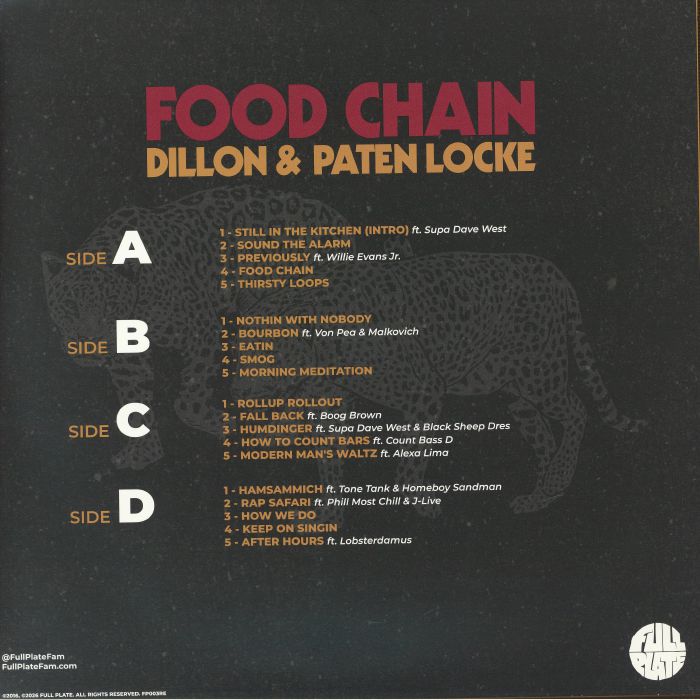 Food Chain (10th Anniversary Edition) - Dillon / Paten Locke