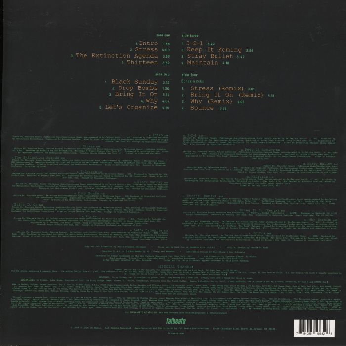 Stress: the Extinction Agenda (Reissue) - Organized Konfusion