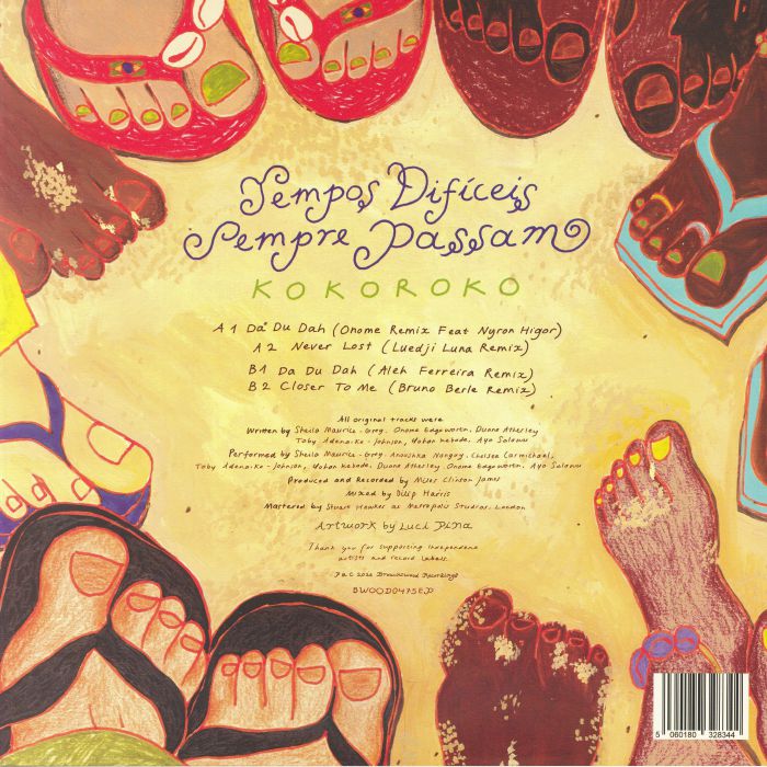 Tempos Dificeis Sempre Passam EP ('Brazil' Marbled Vinyl) - Kokoroko