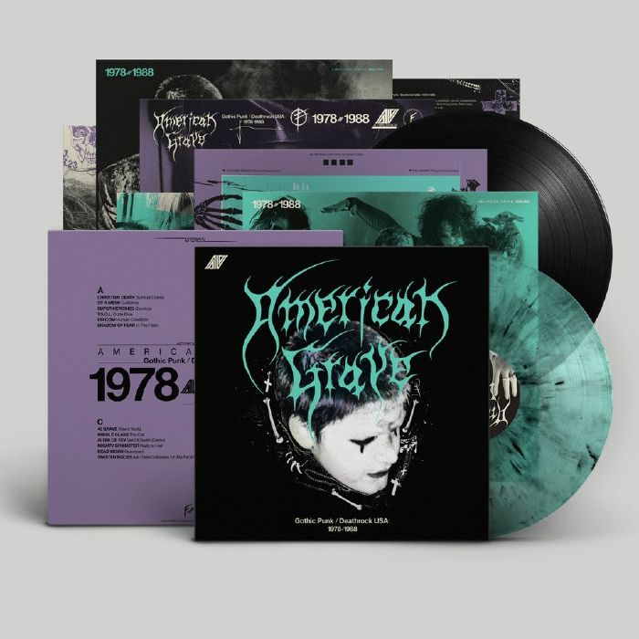 American Grave: Gothic Punk & Death Rock USA ('Splintered Tomb' Vinyl) - Various