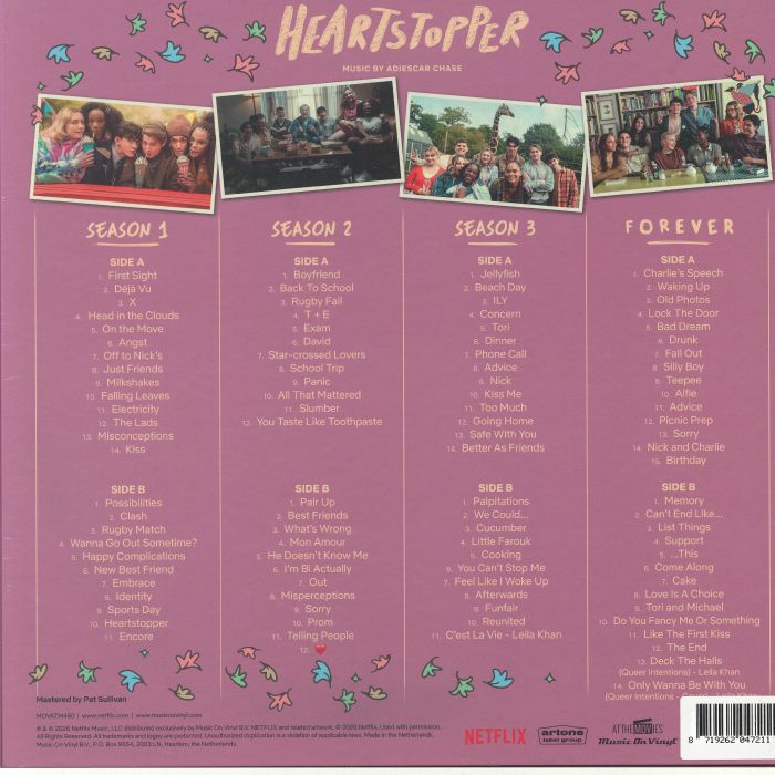 Heartstopper (Reissue) (Soundtrack) (Box Set) - Adiescar Chase