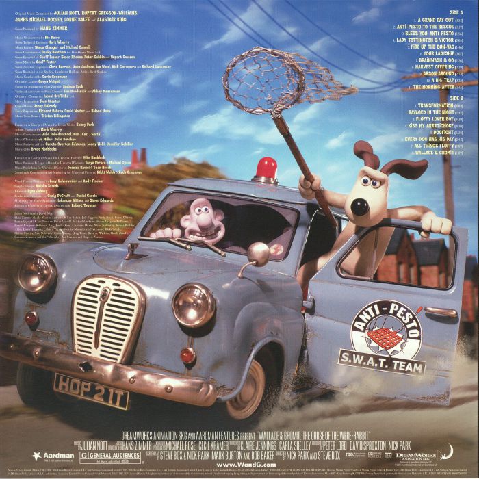 Wallace & Gromit: the Curse of the Were Rabbit (Soundtrack) (Picture Disc) - Lorne Balfe / Rupert Gregson Williams / Alastair King / James Michael Dooley / Julian Nott
