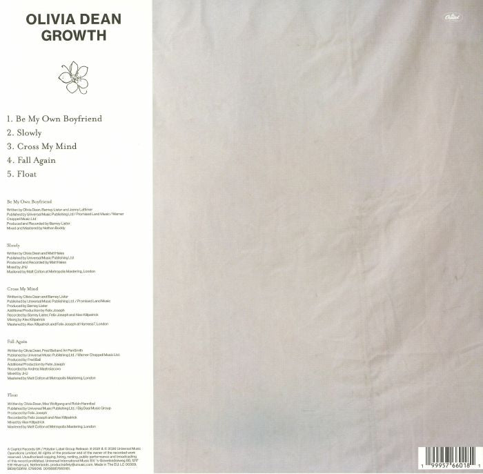 Growth EP - Olivia Dean