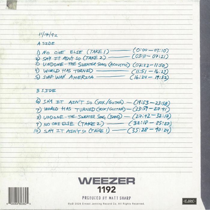 1192 - Weezer