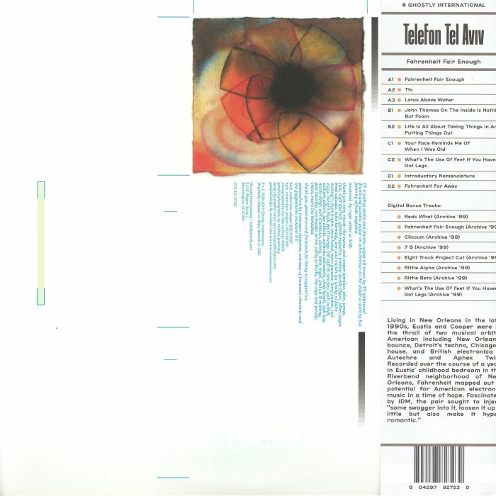 Fahrenheit Fair Enough (25th Anniversary Edition) - Telefon Tel Aviv