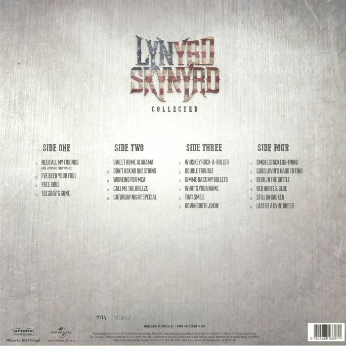 Collected (Limited Yellow Vinyl) (Booklet Hediyeli) - Lynyrd Skynyrd
