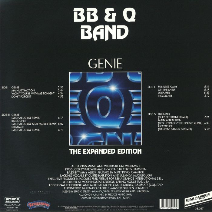 Genie (40th Anniversary Expanded Edition) - Bb & Q Band
