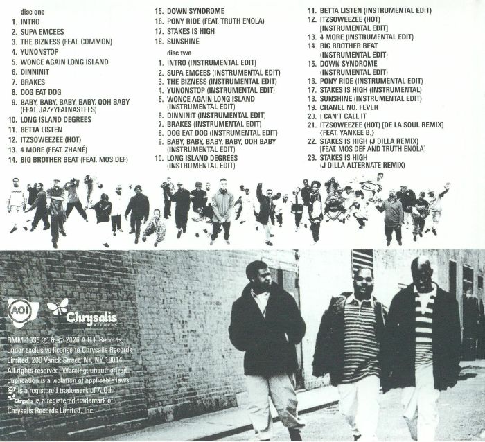 Stakes Is High (30th Anniversary Edition) - De La Soul (2xCD)
