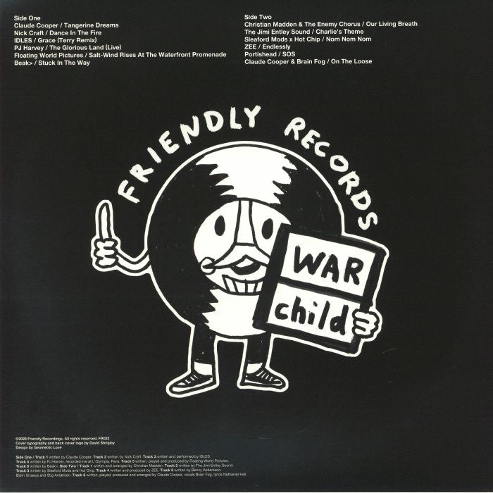 This Is a Friendly Records 10 Year Compilation Album in Aid of War Child (White Vinyl) - Various