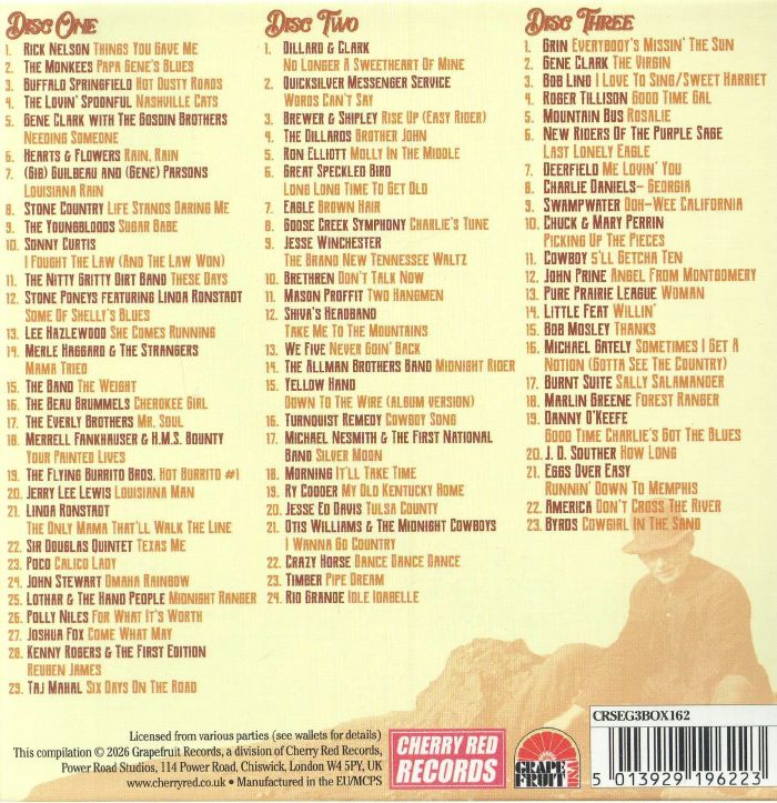 Before the Gold Rush: an American Country Rock Anthology 1966-1973 - Various (3xCD)