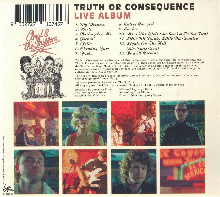 Truth or Consequence - Amyl & the Sniffers (CD)