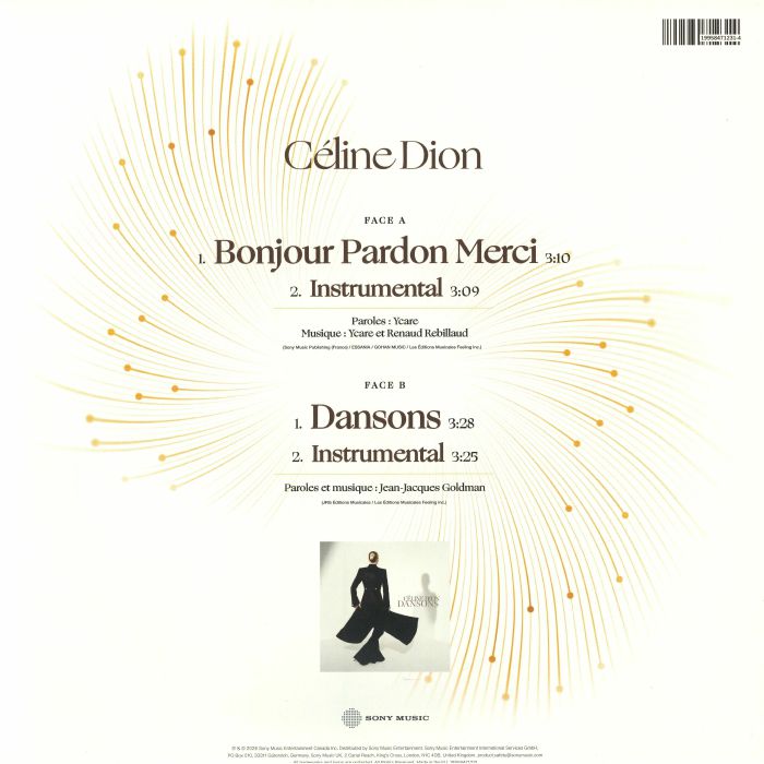 Bonjour Pardon Merci - Celine Dion