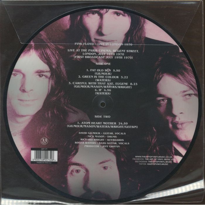 Live in London (Picture Disc) - Pink Floyd