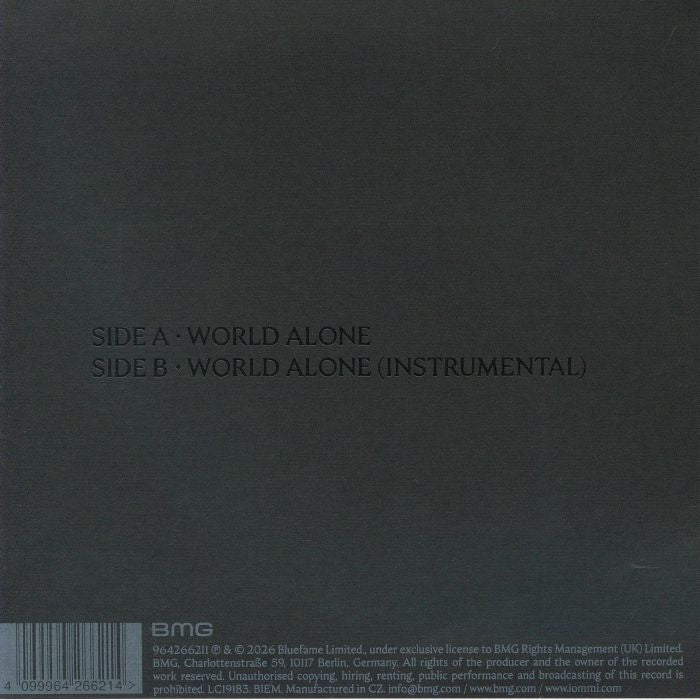 World Alone - Tony Iommi